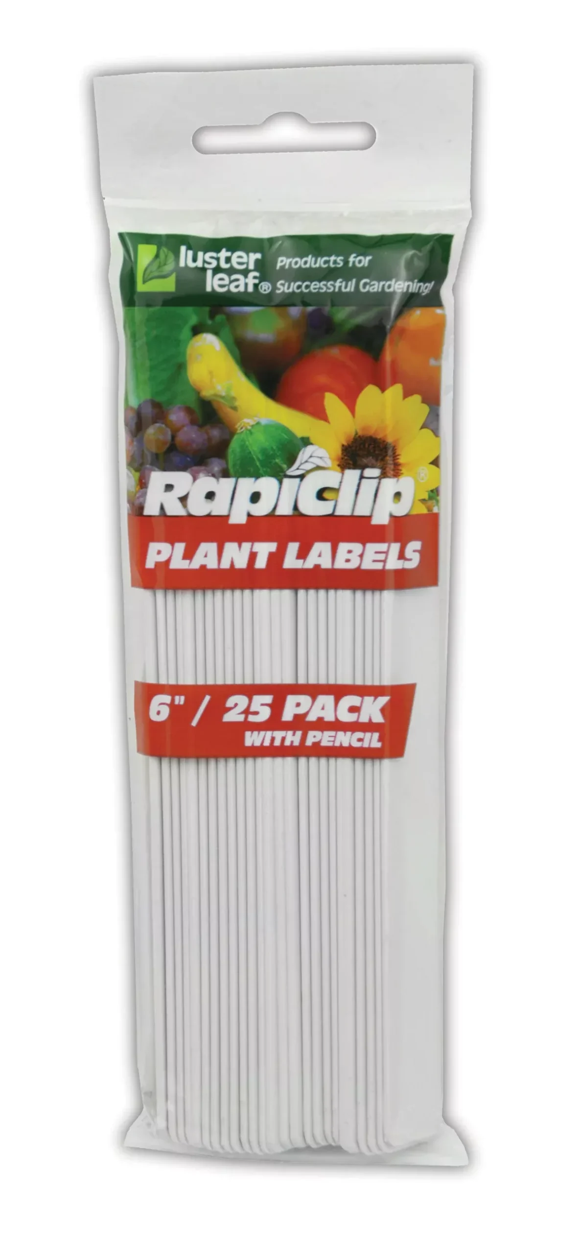 6" Plant Labels W/Pencil (25/Pack)