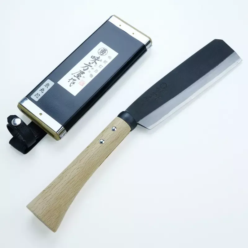 ”AJIKATAYA ” Echigo Japanese Hatchet / Machete Single-Edged, To-hoku Type 6.0 (NATA)