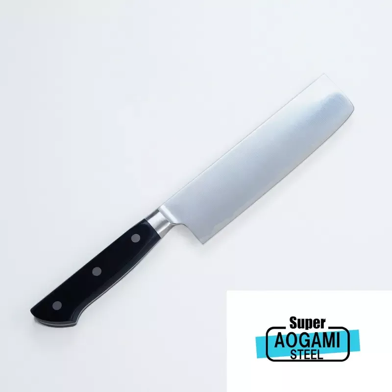 ”AO-TSUBAME ” Nakiri (Vegetable Knife) Aogami Super Steel, 165mm