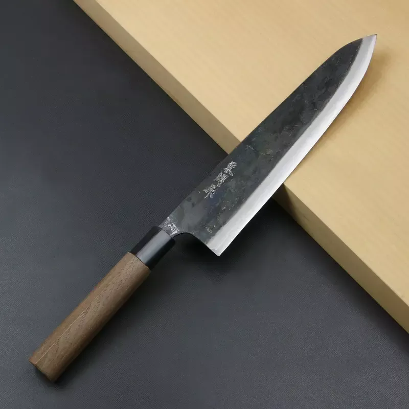 ”AZUMASYUSAKU ” Gyuto Kurouchi (Chef ’s Knife) Aogami Super Steel, 240mm