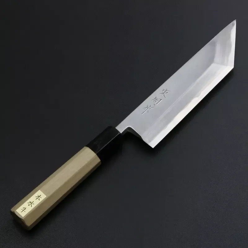 ”AZUMASYUSAKU ” Unagi eel knives (Kiritsuke Deba) 180 mm Edo type, Aogami steel no.2