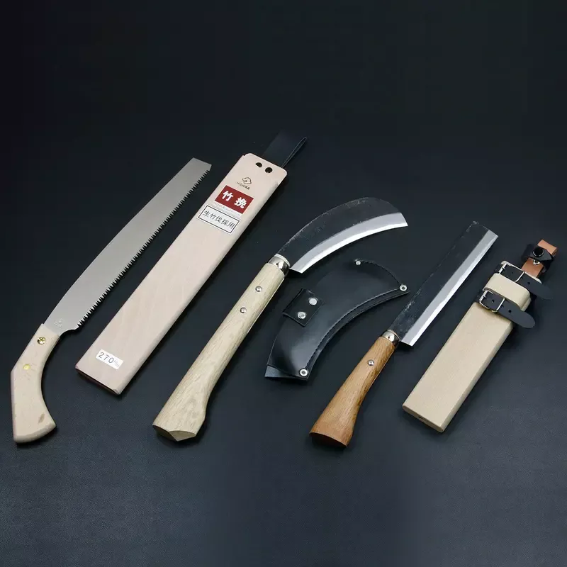 – HONMAMON Special Set 2025 – Bamboo Logging Tools Set