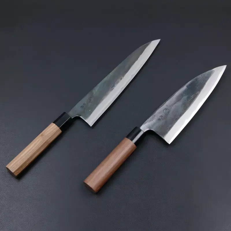 – HONMAMON Special Set 2025 – MOTOKANE TOSA Kitchen Knives Deba 180mm & Gyuto 210mm