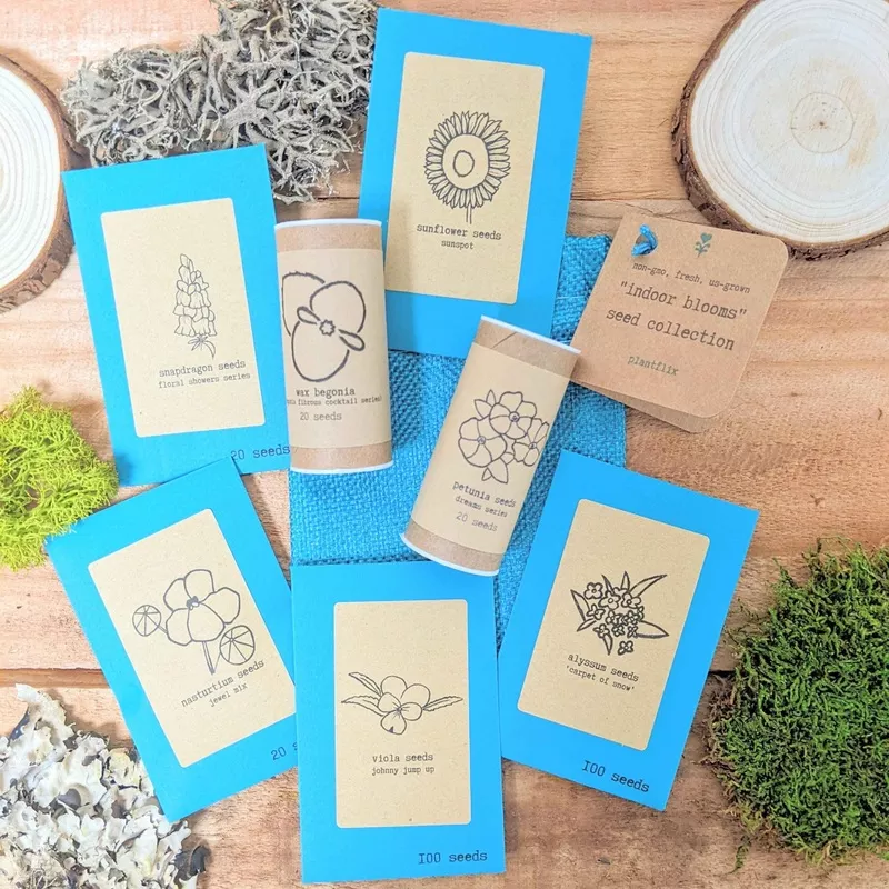 “Indoor Blooms” Seed Collection
