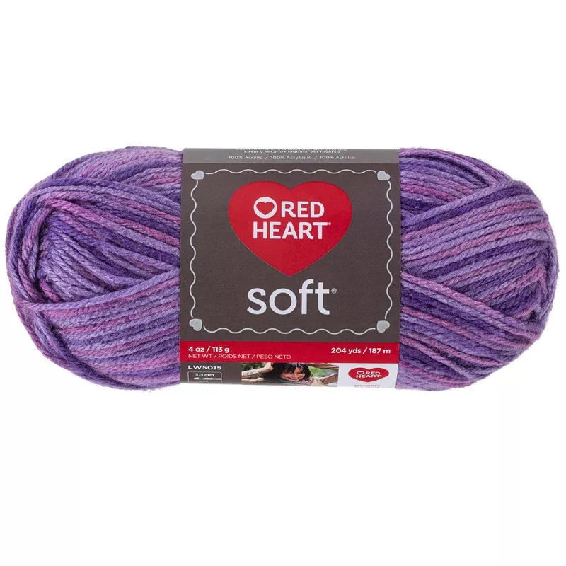 Soft Yarn Multi-Colors E728 4 oz